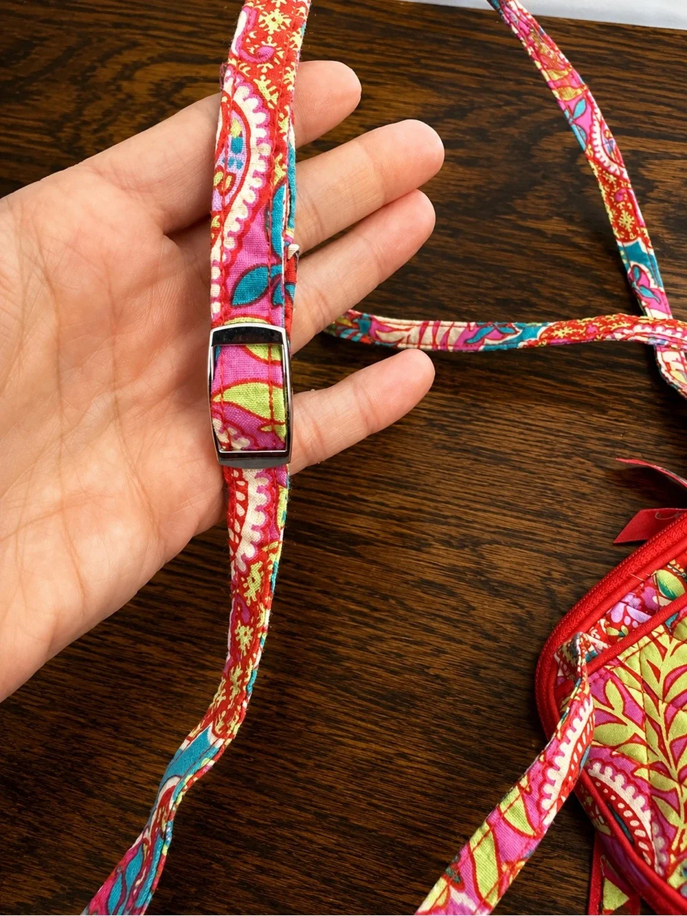 Vera Bradley Mini Hipster Crossbody Paisley in Paradise Retired Floral Bag